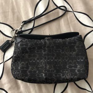 Coach wristlet purse